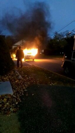 UPDATE: No Injuries Reported In Tuesday Night Truck Fire In Southampton ...
