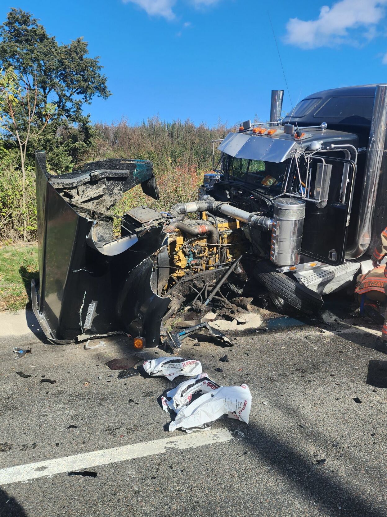 Truck Driver Describes Multicar Crash on County Road 39 in Southampton ...