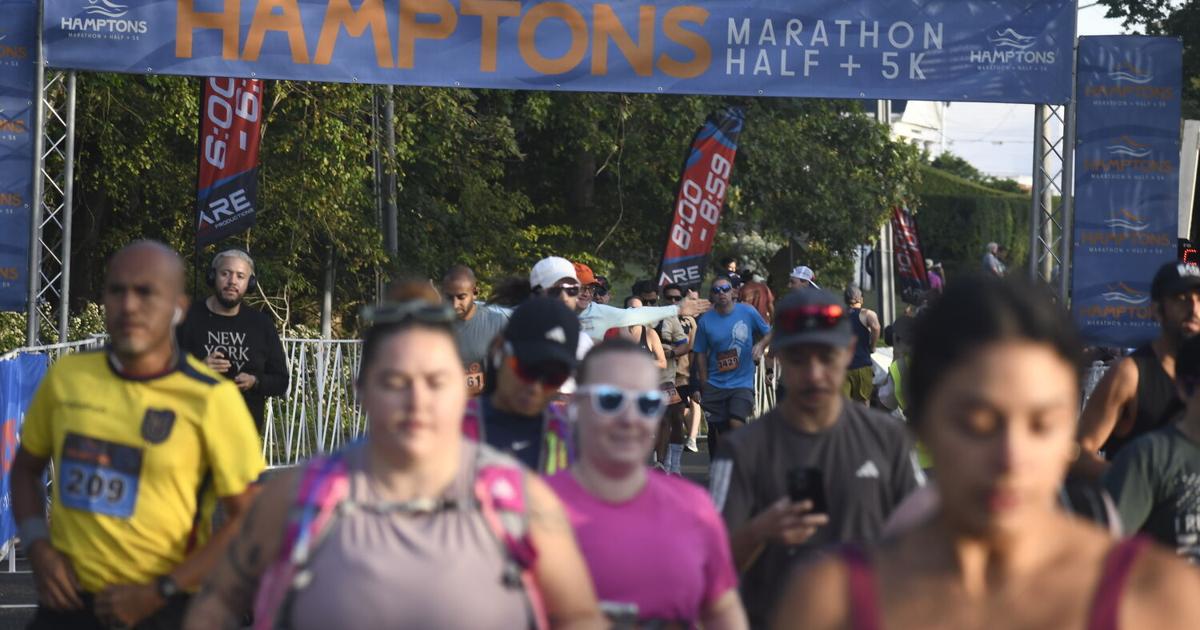 Hampton Runner Ride Scenic New Route Brings Record Turnout to 18th Hamptons Marathon | The ...