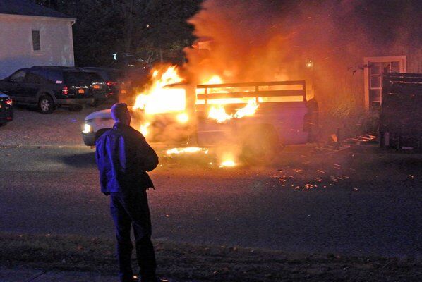 UPDATE: No Injuries Reported In Tuesday Night Truck Fire In Southampton ...