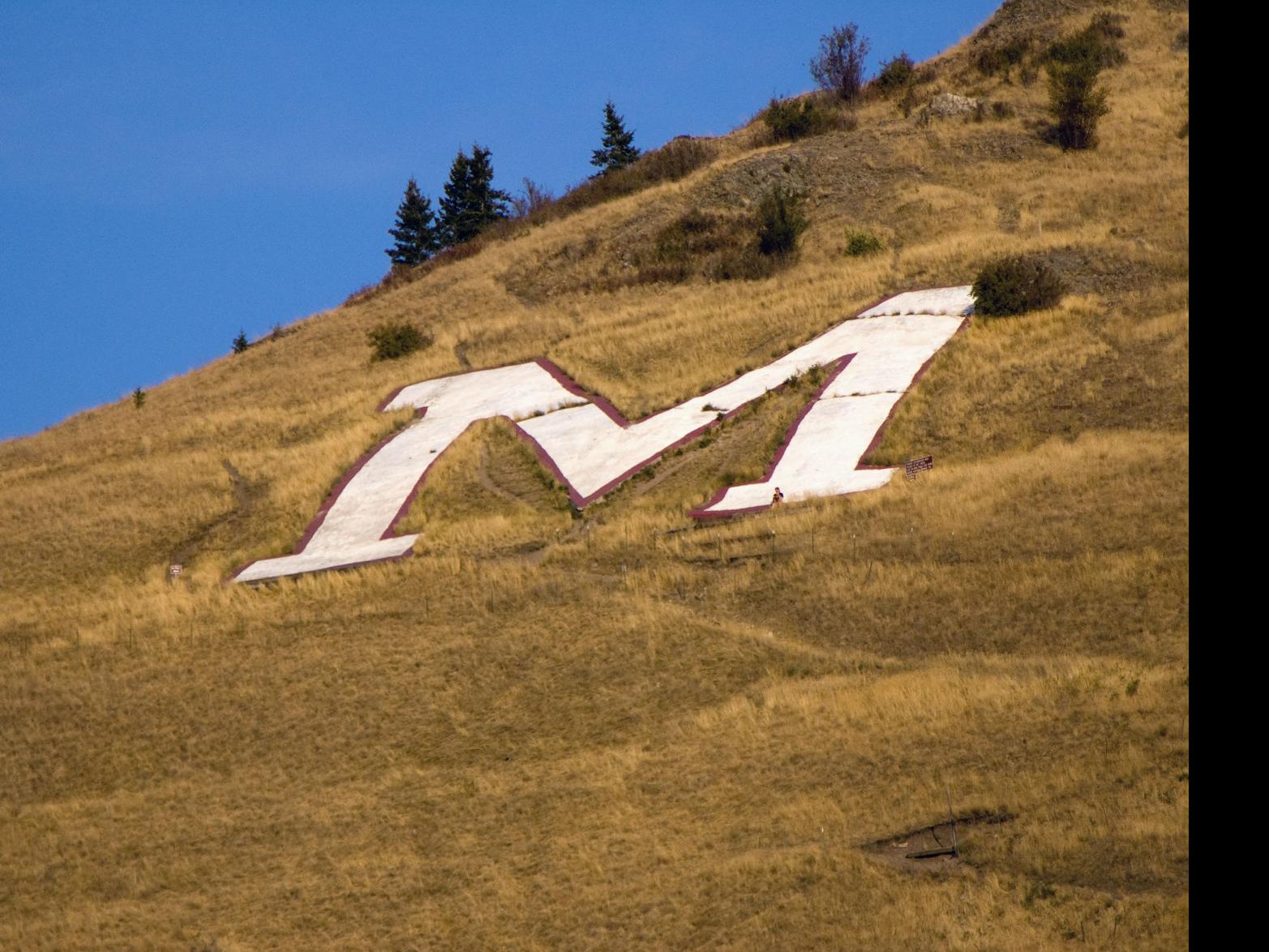 Hillside Letters Symbols Of Town And School Pride Are Stamped On The Montana Landscape 406mtsports 406mtsports Com