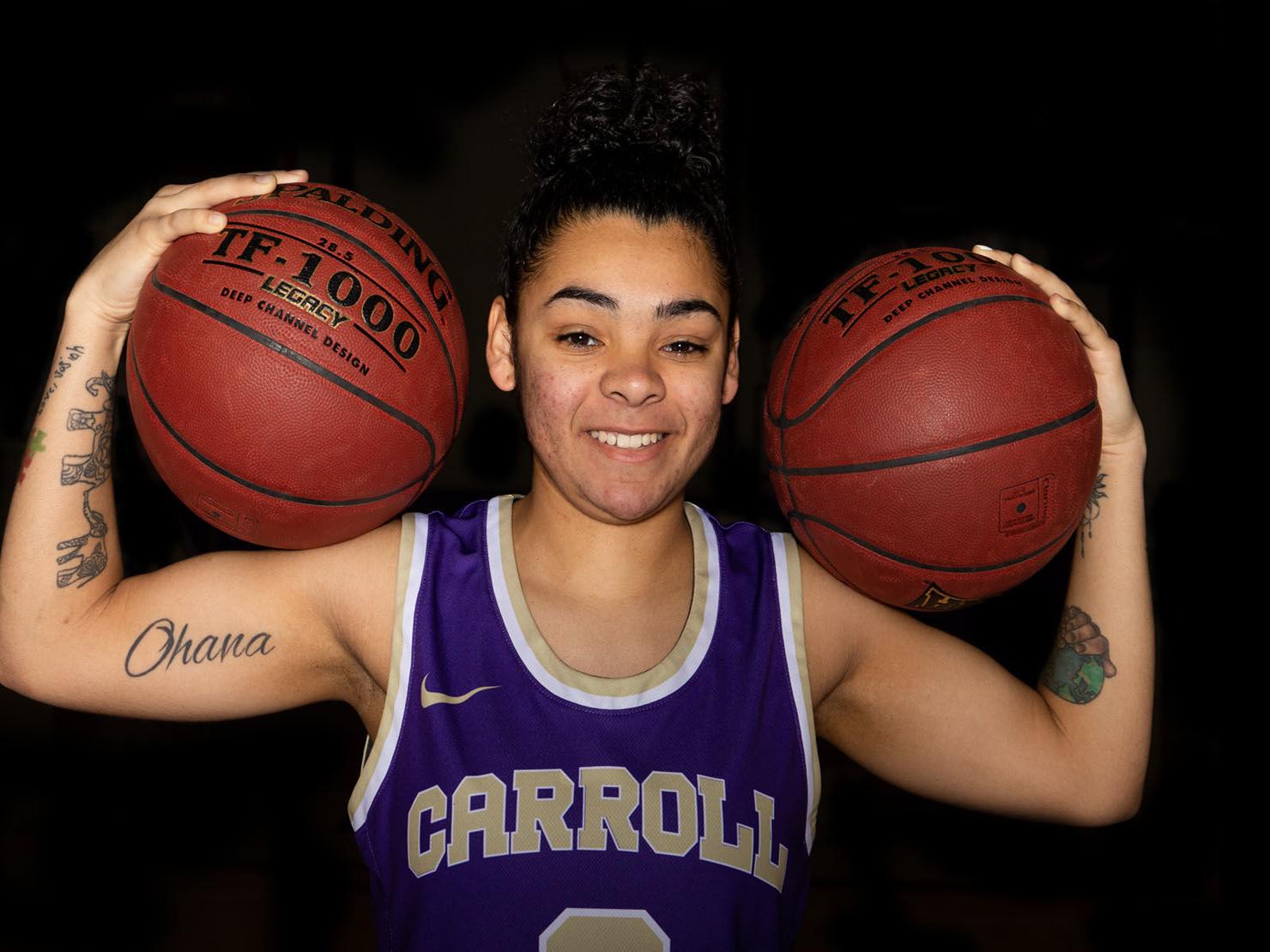 Her Story In Ink Carroll College Pg Jaidyn Lyman Shows Love For