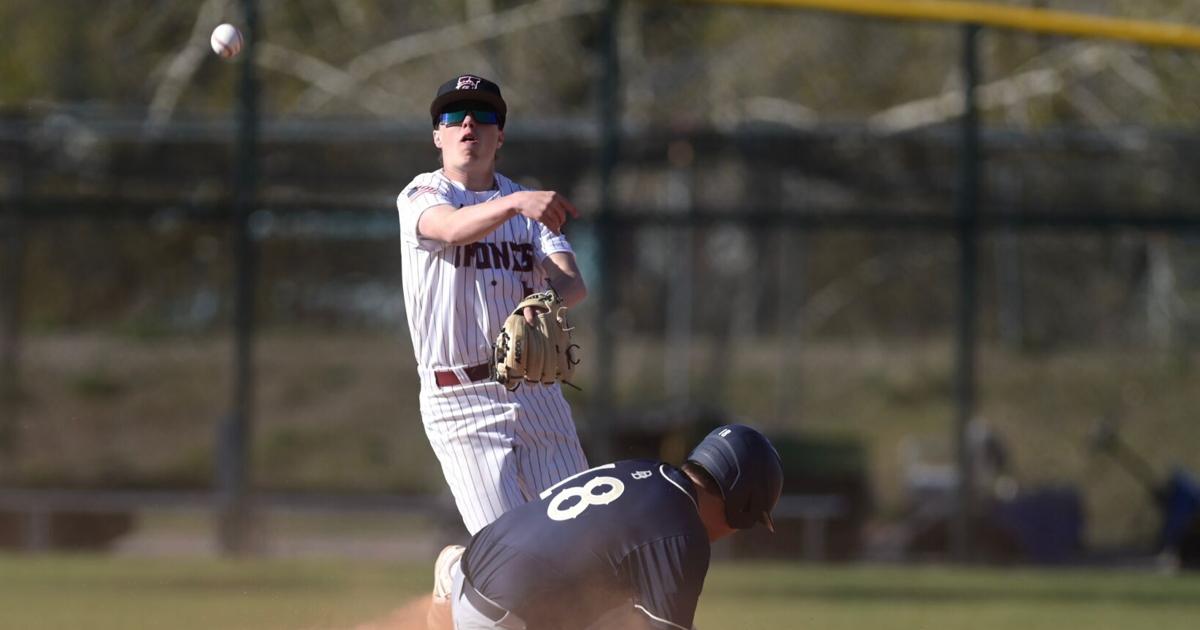 Dillon Ristano Baseball Hamilton Broncs baseball outlasts Dillon Beavers