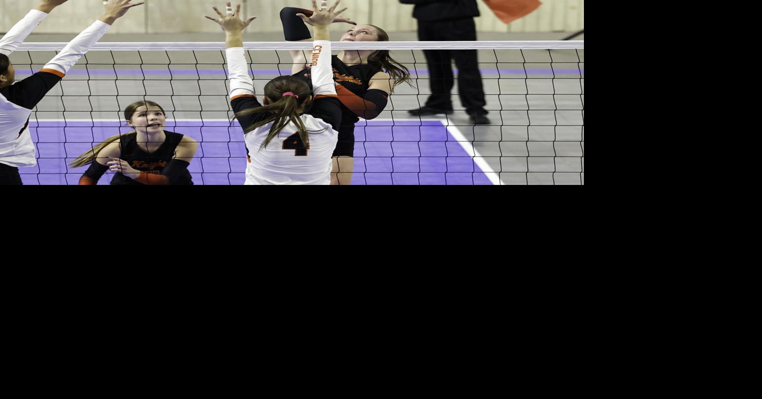 Montana Class AA state volleyball tournament photos day 1