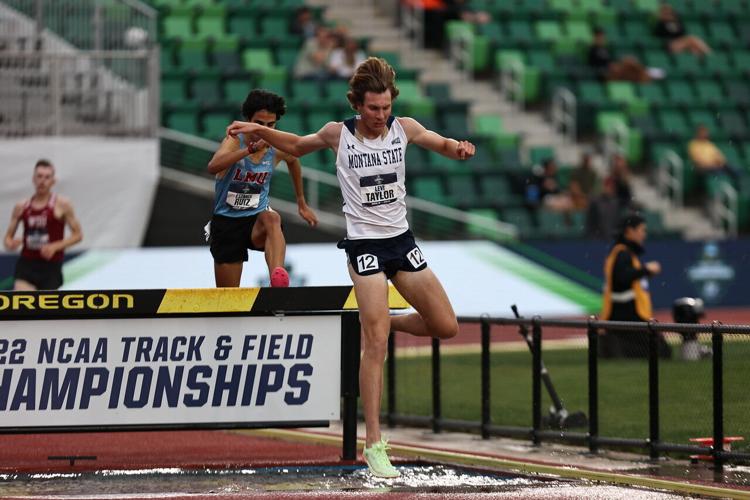Levi Taylor runs NCAA Outdoor Track and Field Championships