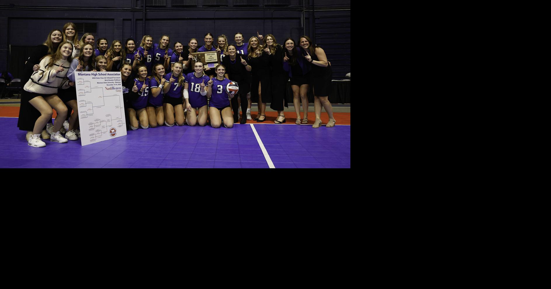 Montana class AA state volleyball tournament championship