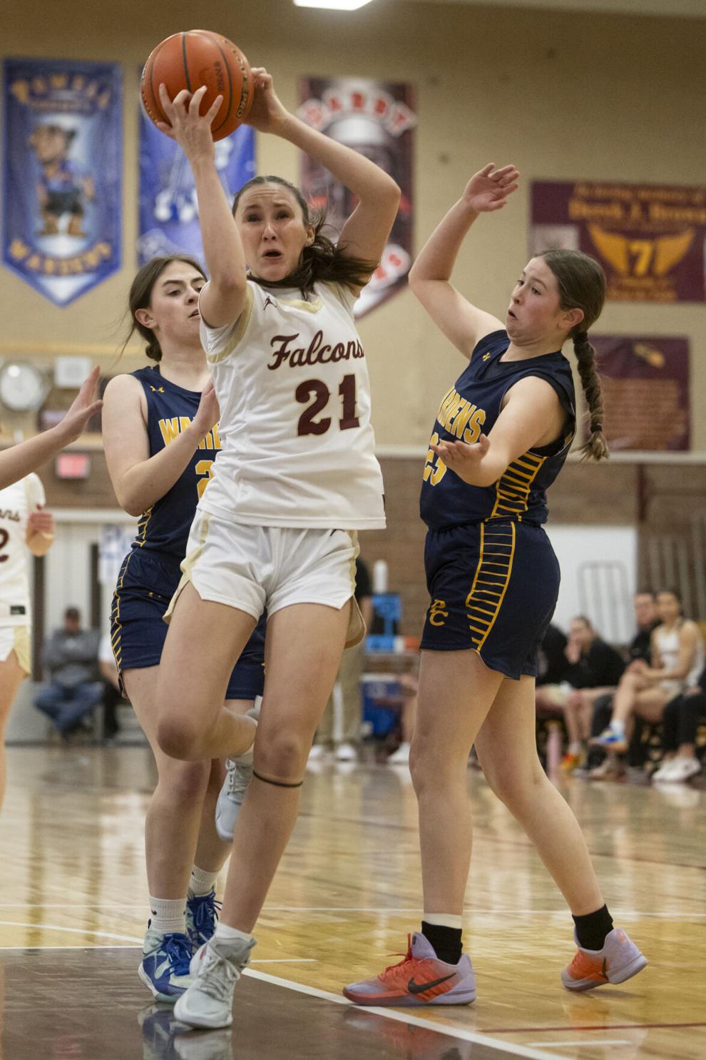 Florence Falcons girls basketball rolls Deer Lodge