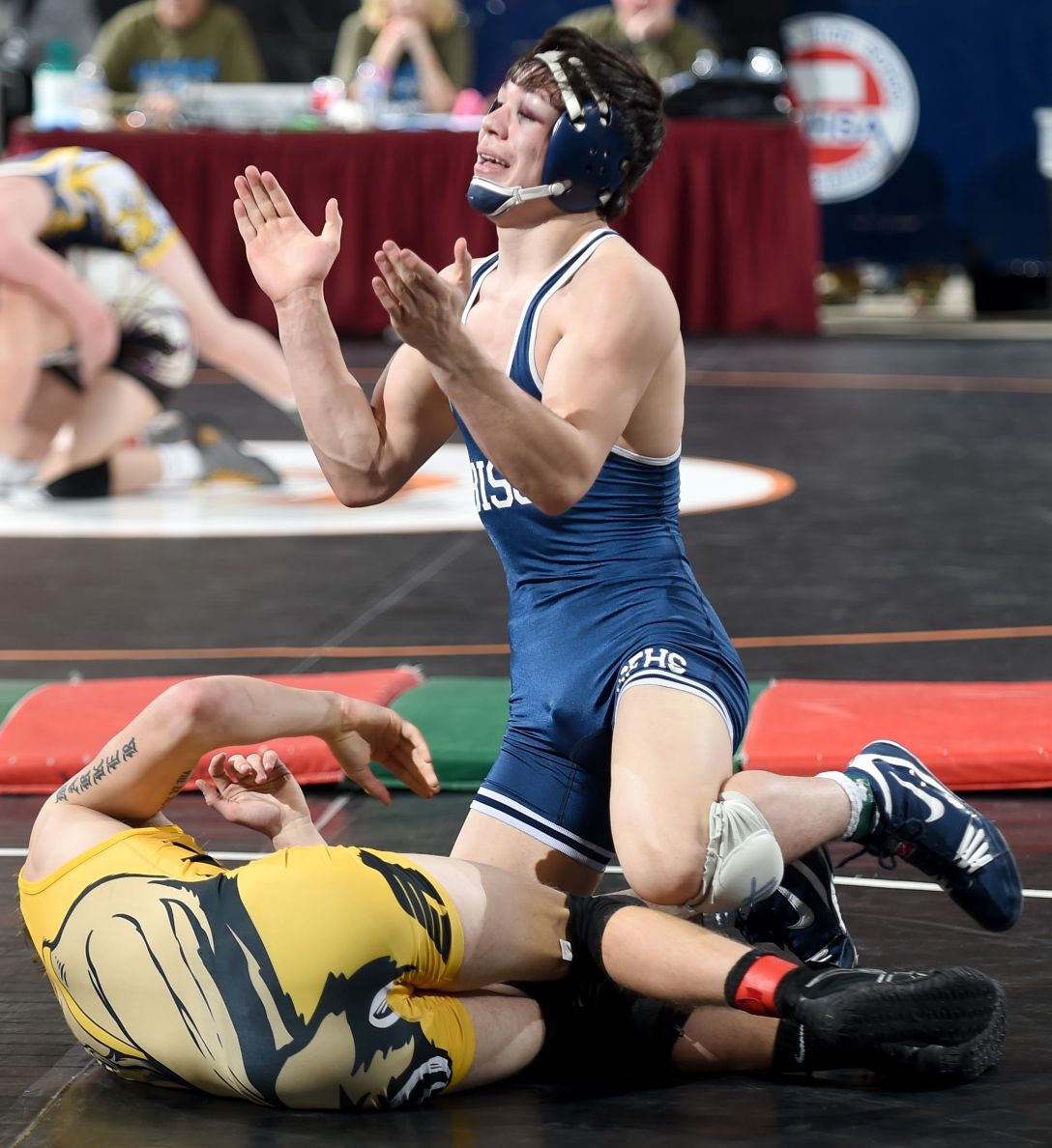 Photos Friday at the Montana wrestling tournament High School