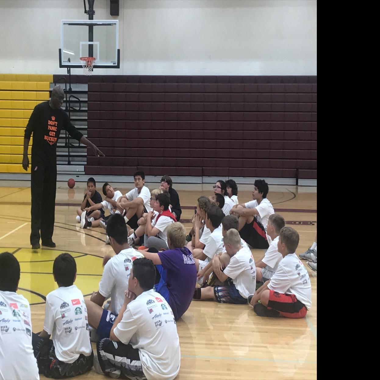 Los Angeles Lakers Legend Michael Cooper Uses Basketball Camp In