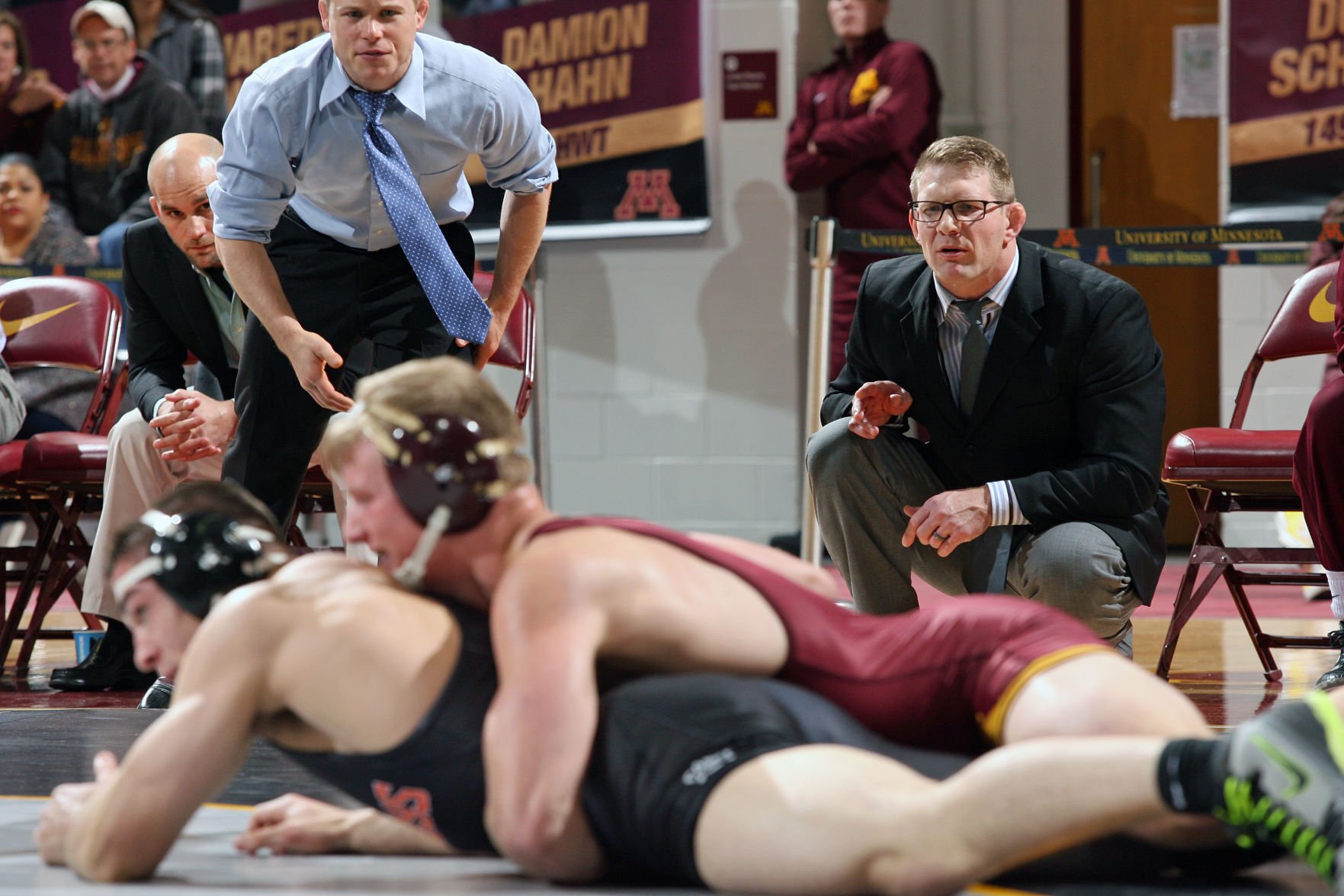 Minnesota wrestling discount coach