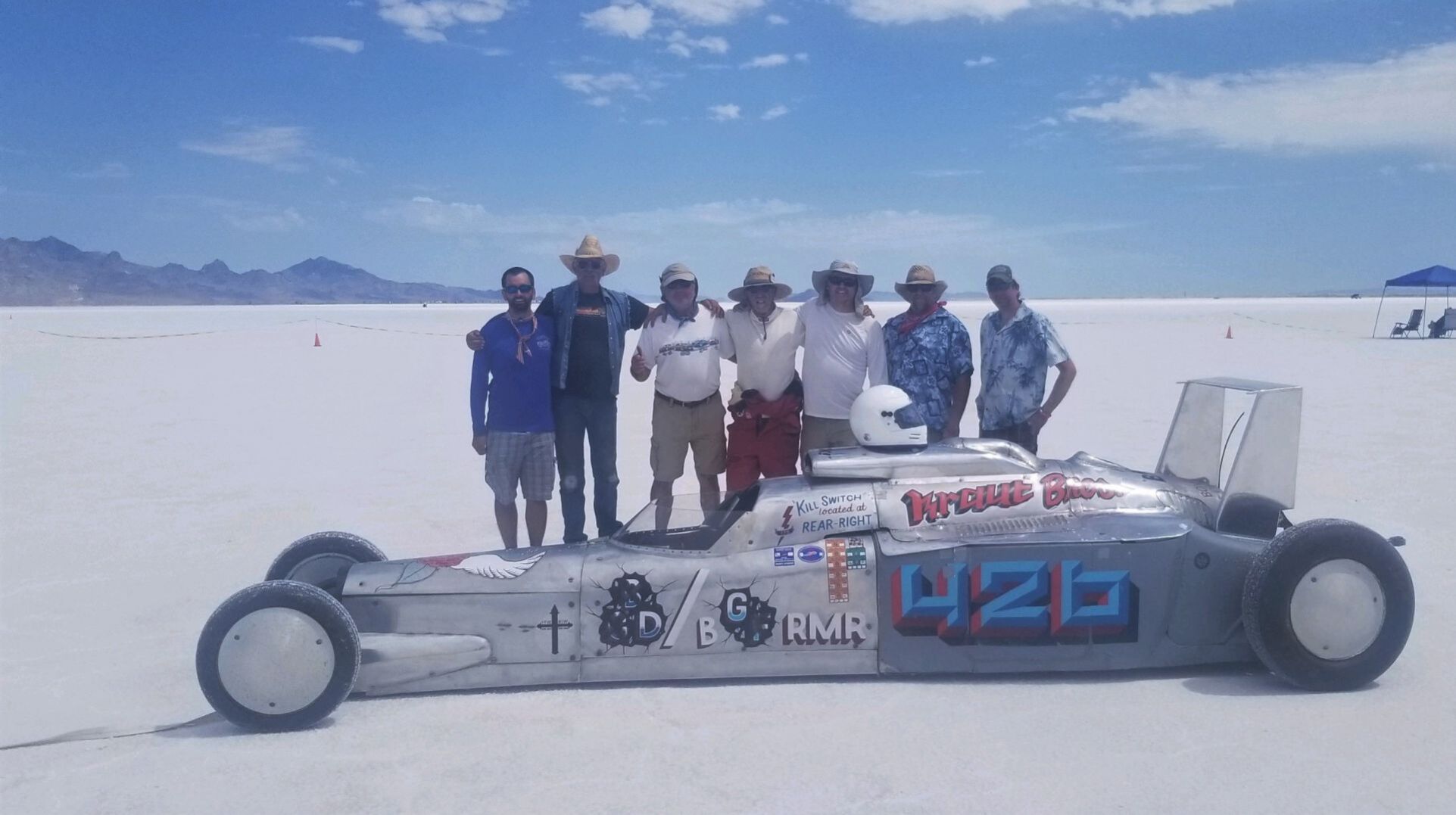 Helena's Flying Rose Racing sets land speed record at Bonneville