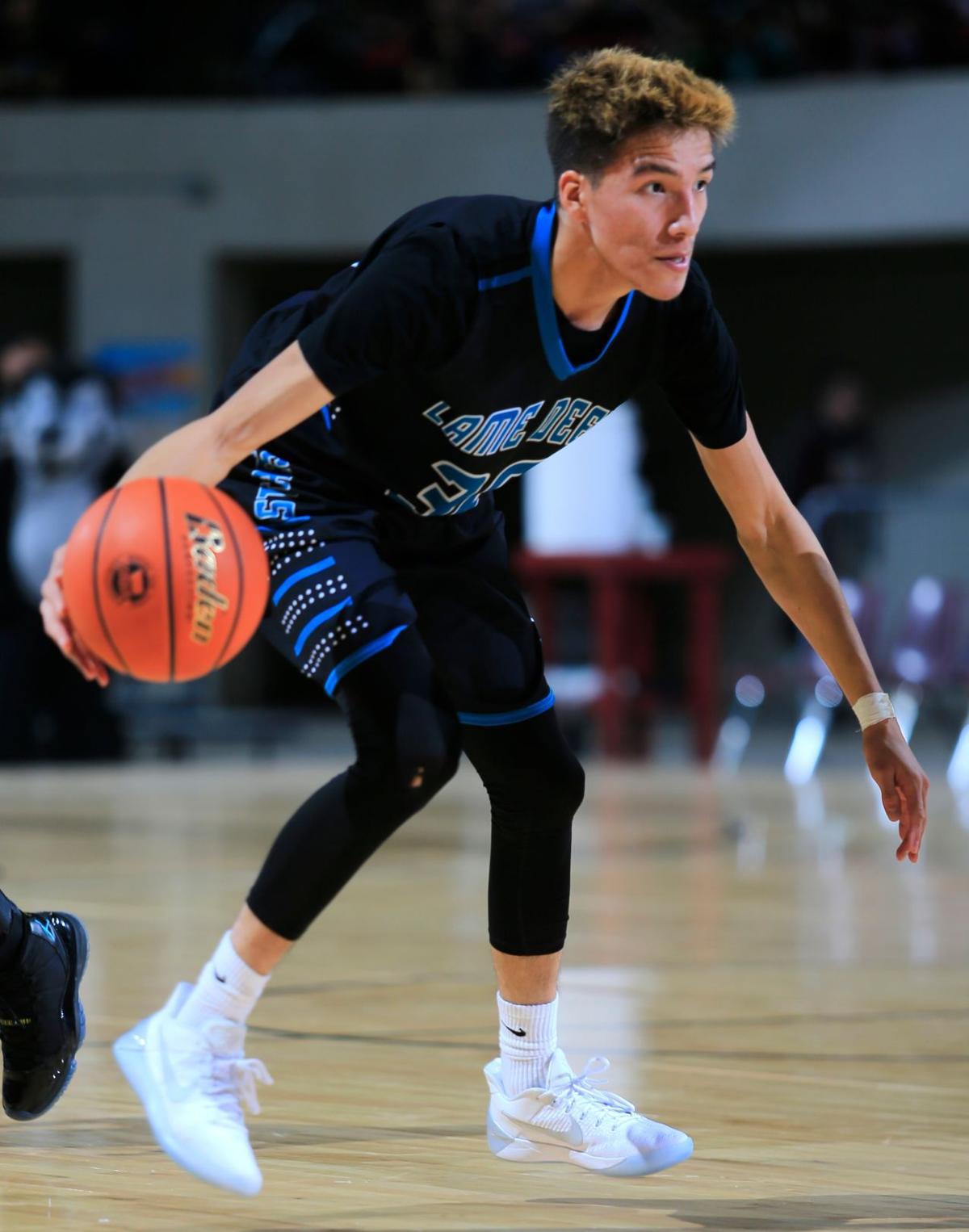 Lame Deer outlasts Lodge Grass for Southern B title Boys Basketball