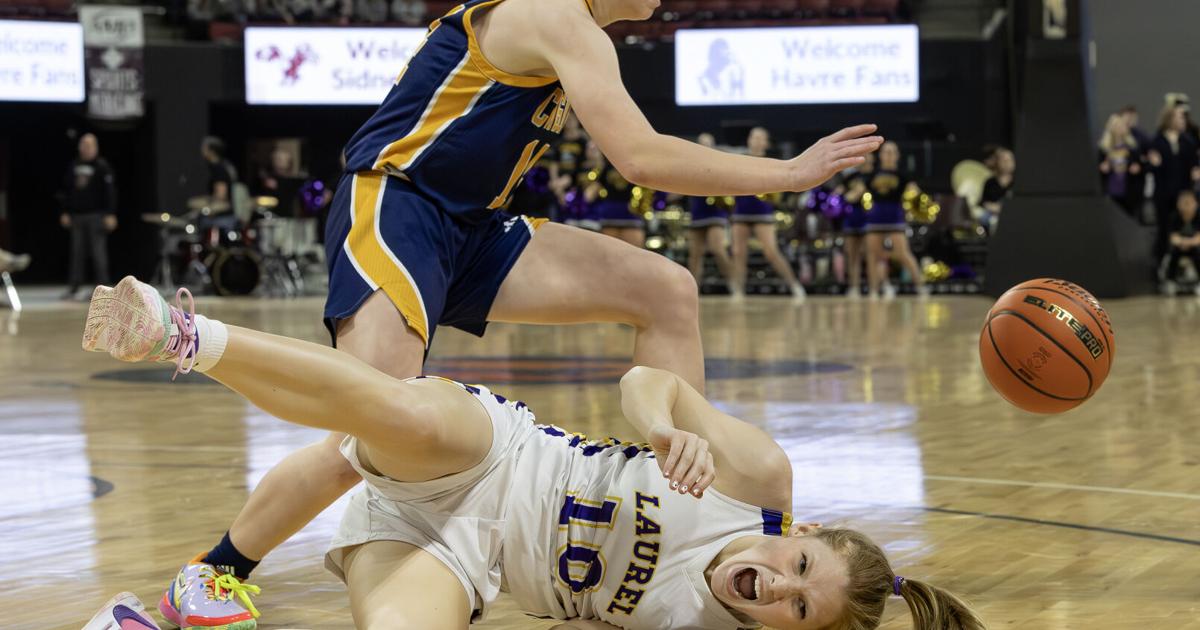 Laurel basketball vs. Miles City at Eastern A Divisional