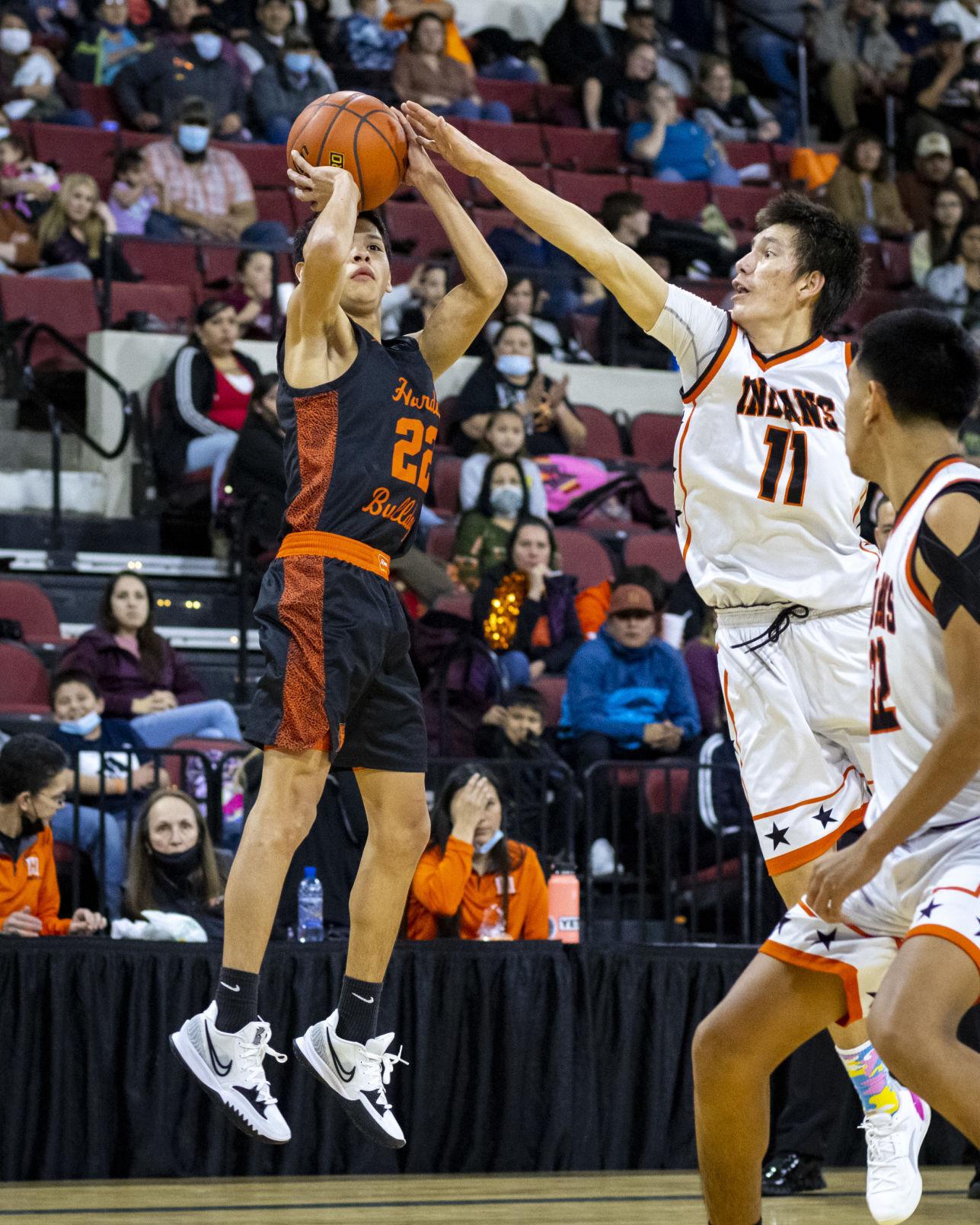 Photos Lodge Grass vs. Hardin boys basketball