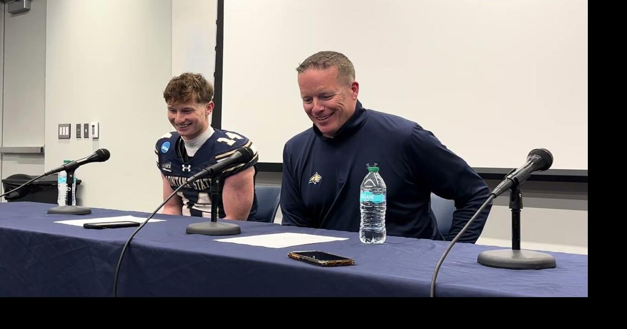 Montana State’s Taco Dowler, Brent Vigen after semifinal Brawl win over Montana