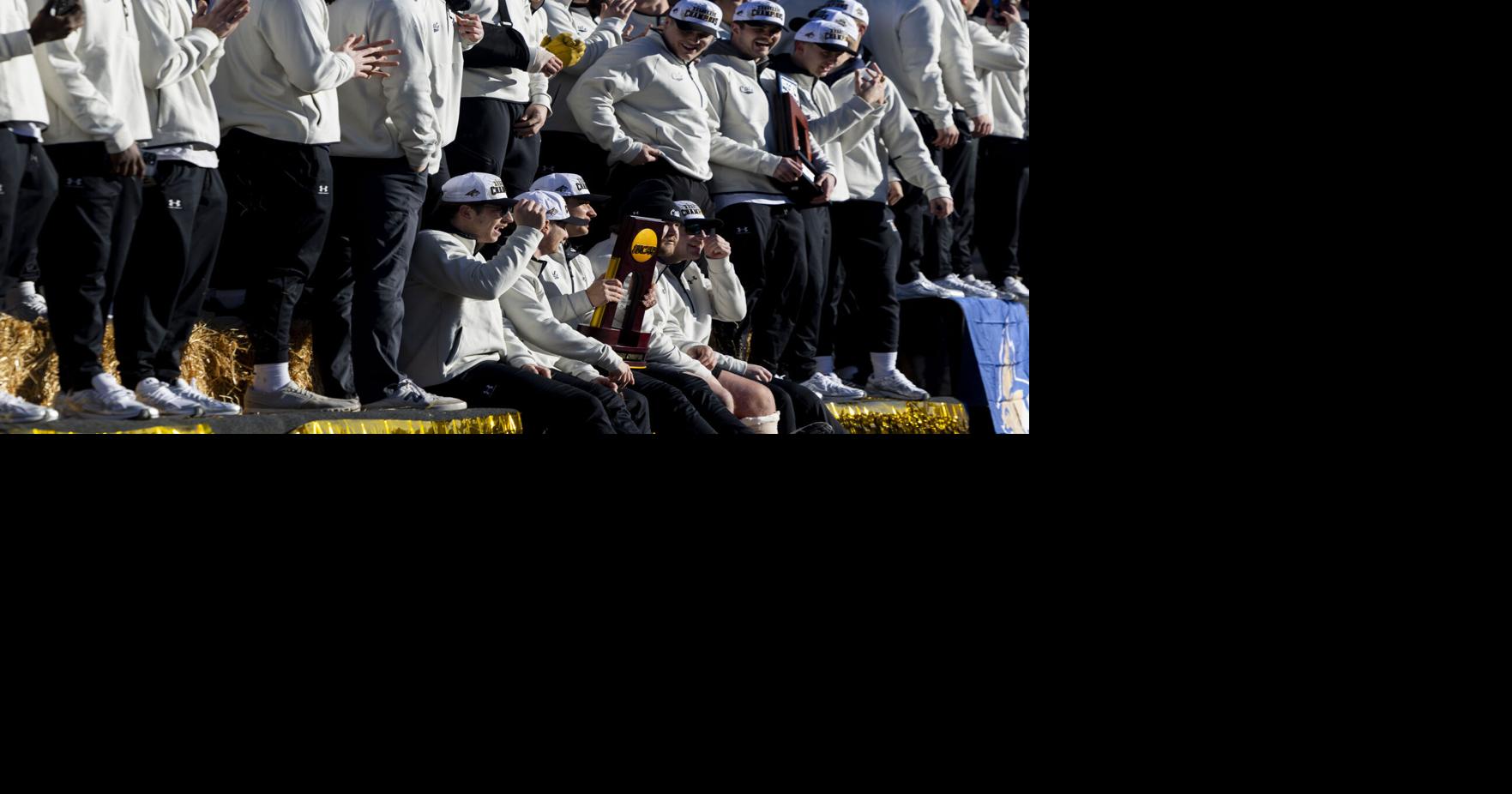 Photos: Montana State Bobcats championship parade through Bozeman