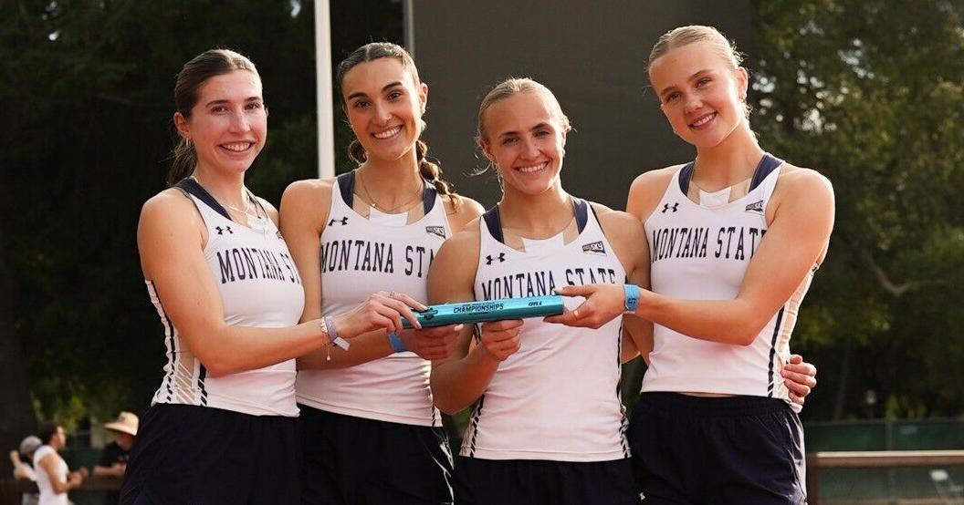 Montana State women's relay record falls, Bobcats tally 5 event wins at Stanford Invite