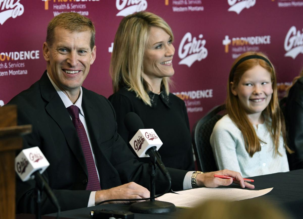 Hauck Exults In Grizzly Homecoming Pledges Positive Example For Missoula Off Field Um Grizzlies 406mtsports Com