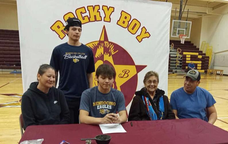Rocky Boy hoops standouts choose Williston State, Mendocino