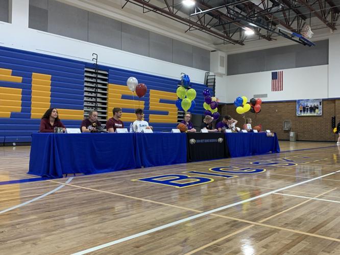 Missoula Big Sky holds college signing event for nine athletes