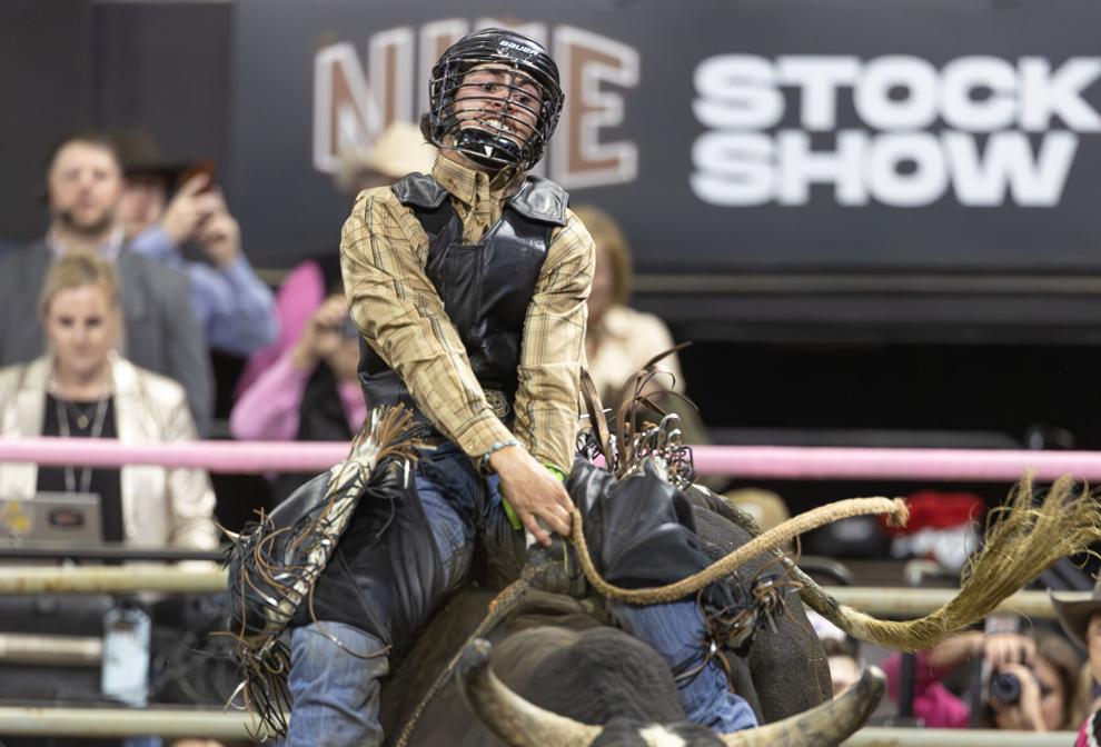 Jake Lockwood defends NILE bull riding title