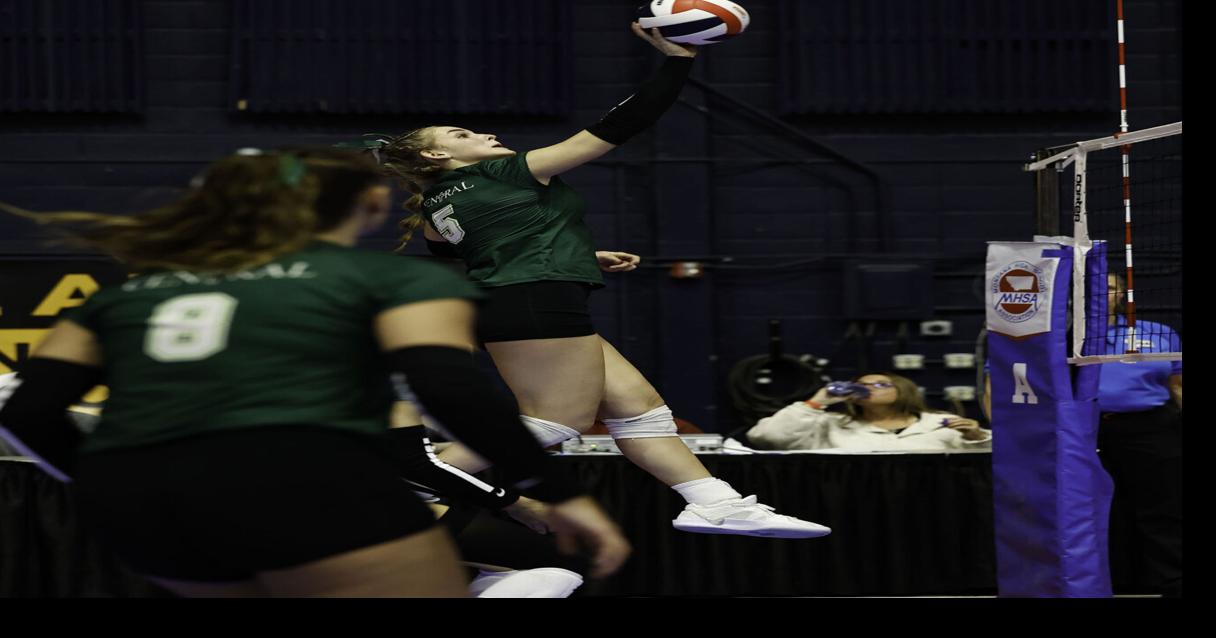 2025 Montana A state volleyball tournament day 2