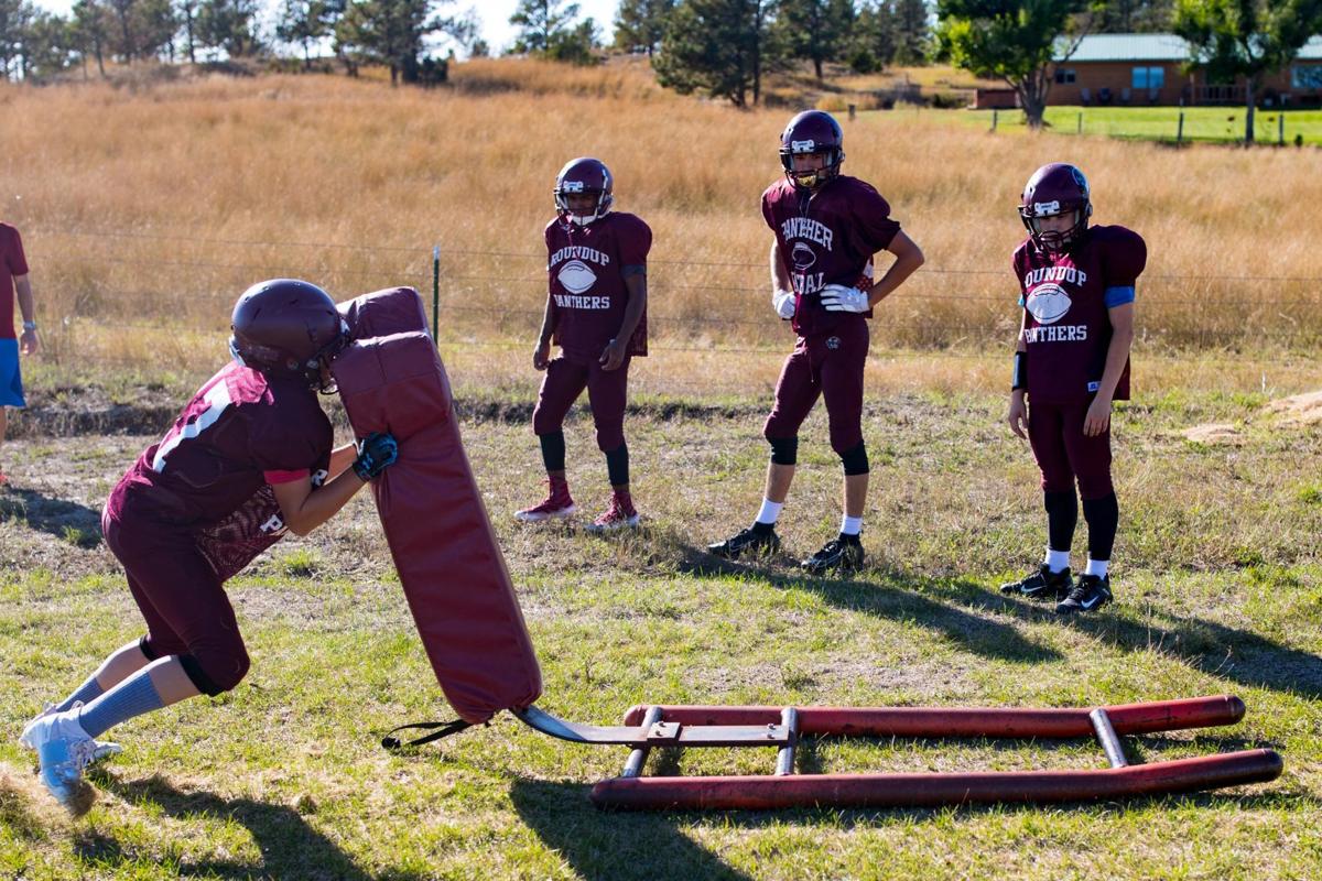 Injuryriddled Roundup football working to replace key parts