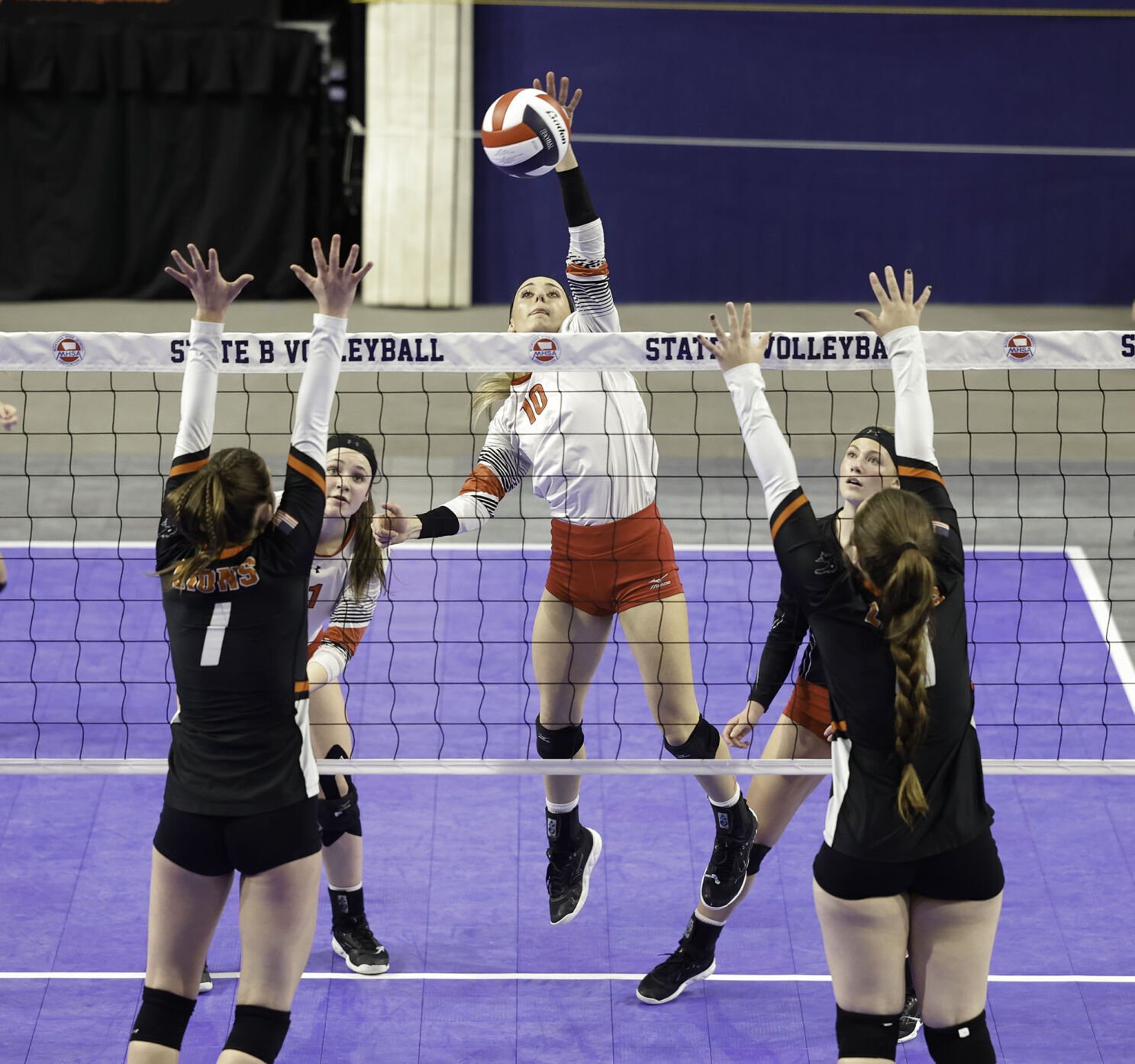 Montana Class B State Volleyball Tournament Opening Day