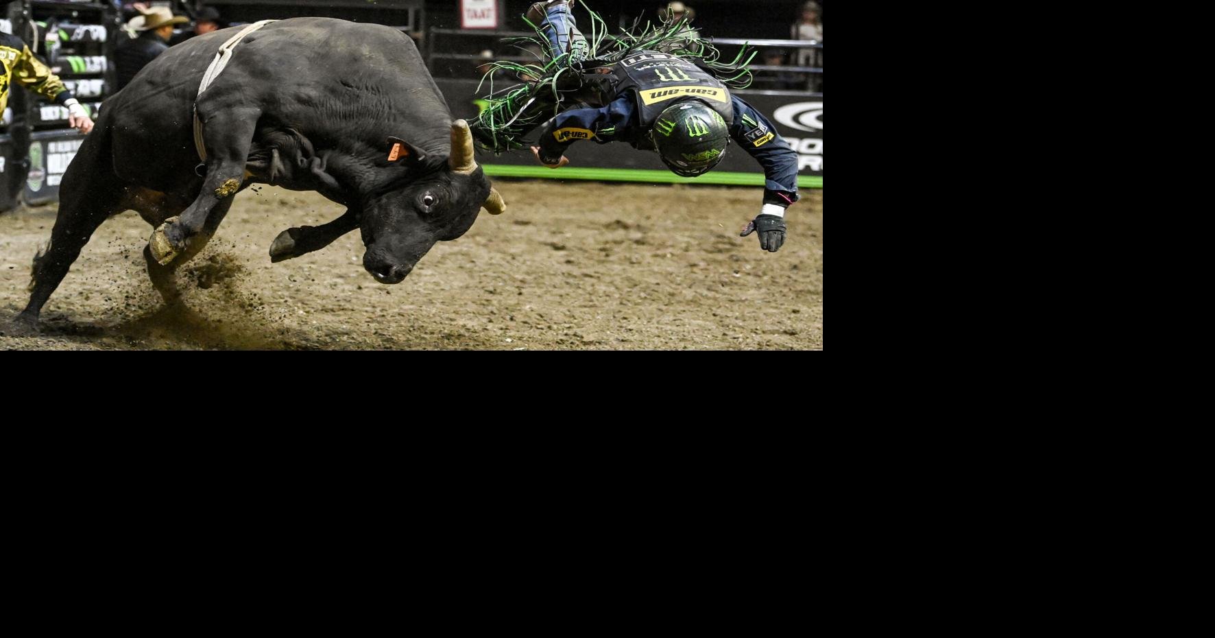 pbr bull riding wrecks