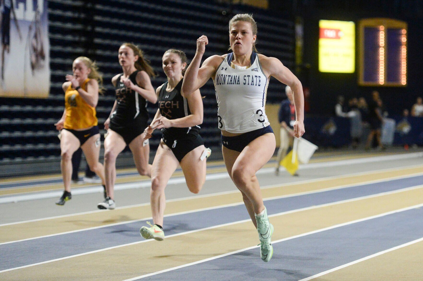 Montana State Track And Field Adds Four Top-10 Marks In Bobcat PReview Meet