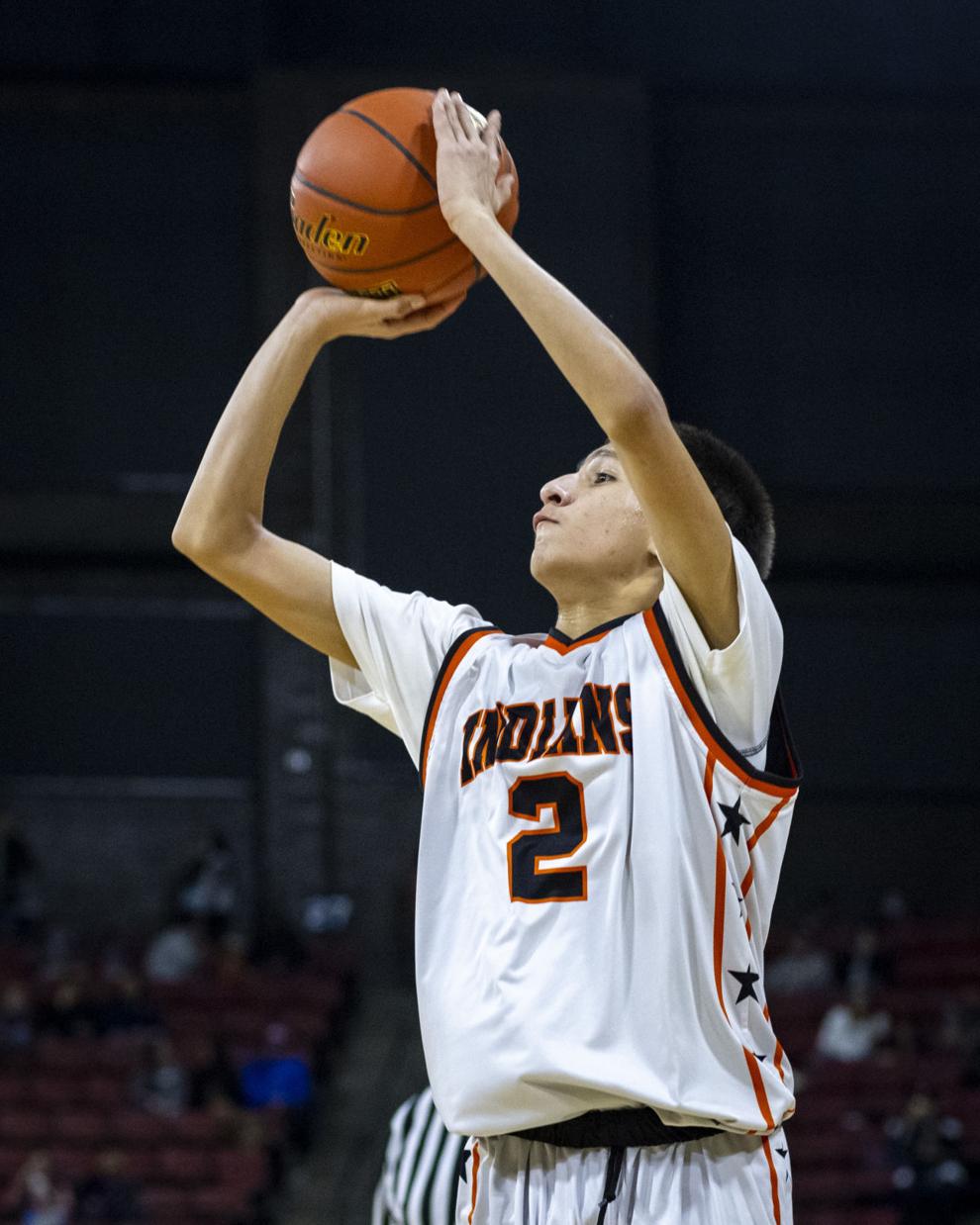 Photos Lodge Grass vs. Hardin boys basketball