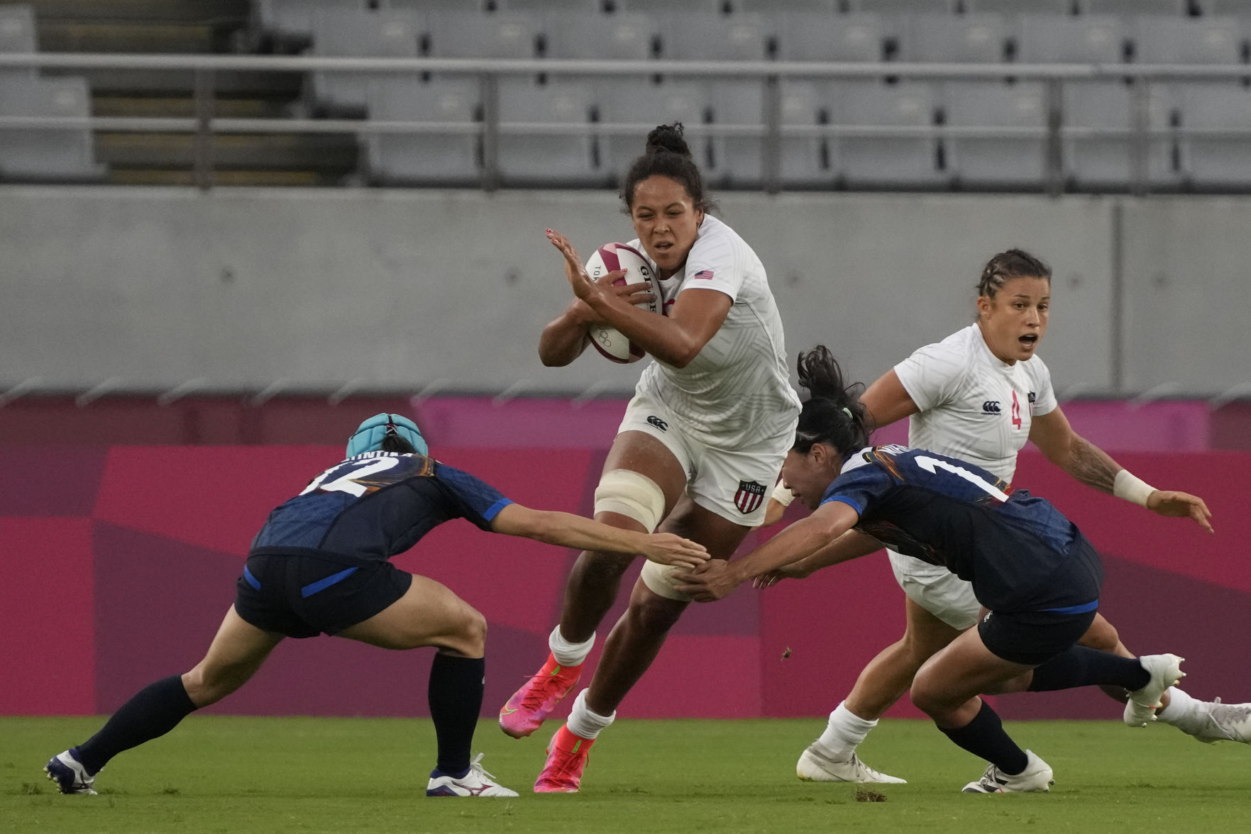 Team USA and Whitefishs Nicole Heavirland clinch place in Olympic rugby sevens quarterfinals