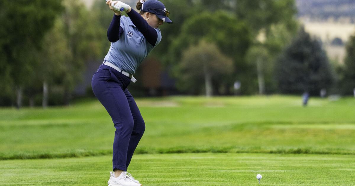 Montana State golfer Eva Heinz breaks program, Big Sky record; Bobcats lead home tournament