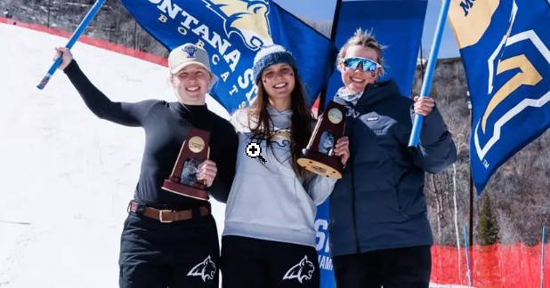 Montana State's Justin Lamontagne captures 2nd NCAA championship in 3 days with slalom win