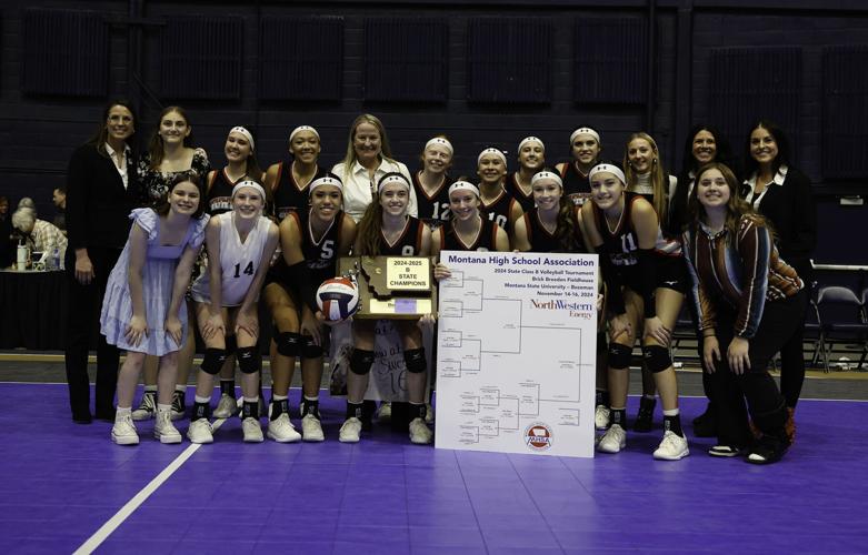 Montana class B state volleyball tournament championship