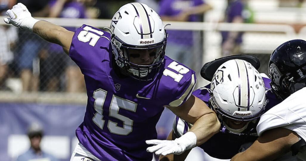 Carroll defensive back Zach Spiroff turns 'fairly poor' first quarter ...