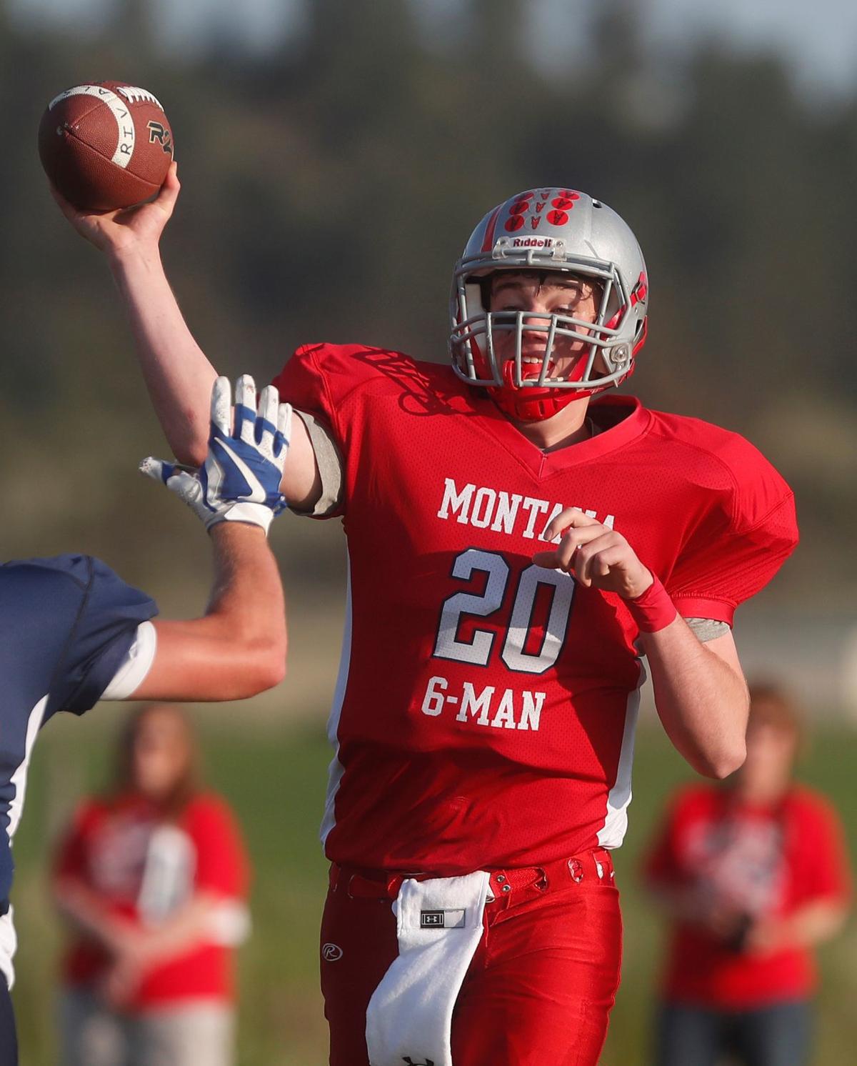 Red Edges Blue 33 32 In Annual 6 Man All Star Football Game High