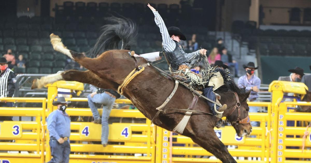 Brooks Rodeo Ground National Finals Rodeo: Deer Lodge's Chase Brooks third in saddle bronc ...