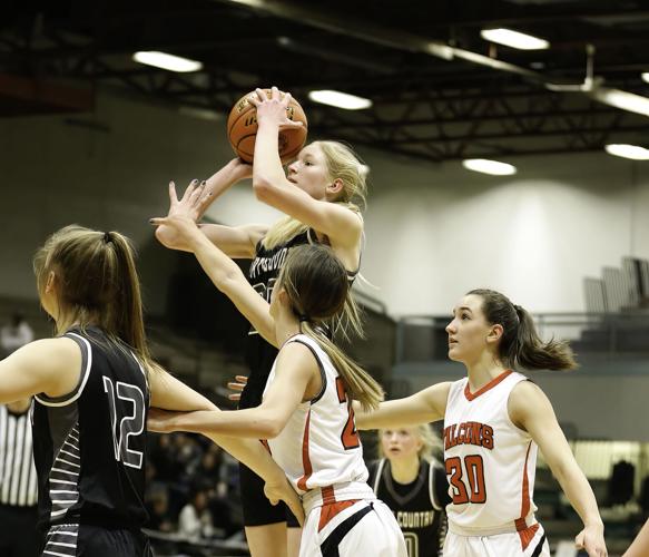 State C girls basketball SacoWhitewaterHinsdale and Box Elder, RoyWinifred and Plentywood to