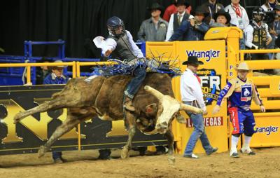 National Finals Rodeo: Former Montana State cowboy wins the bull riding  average and finishes 2nd in the world standings | Rodeo 