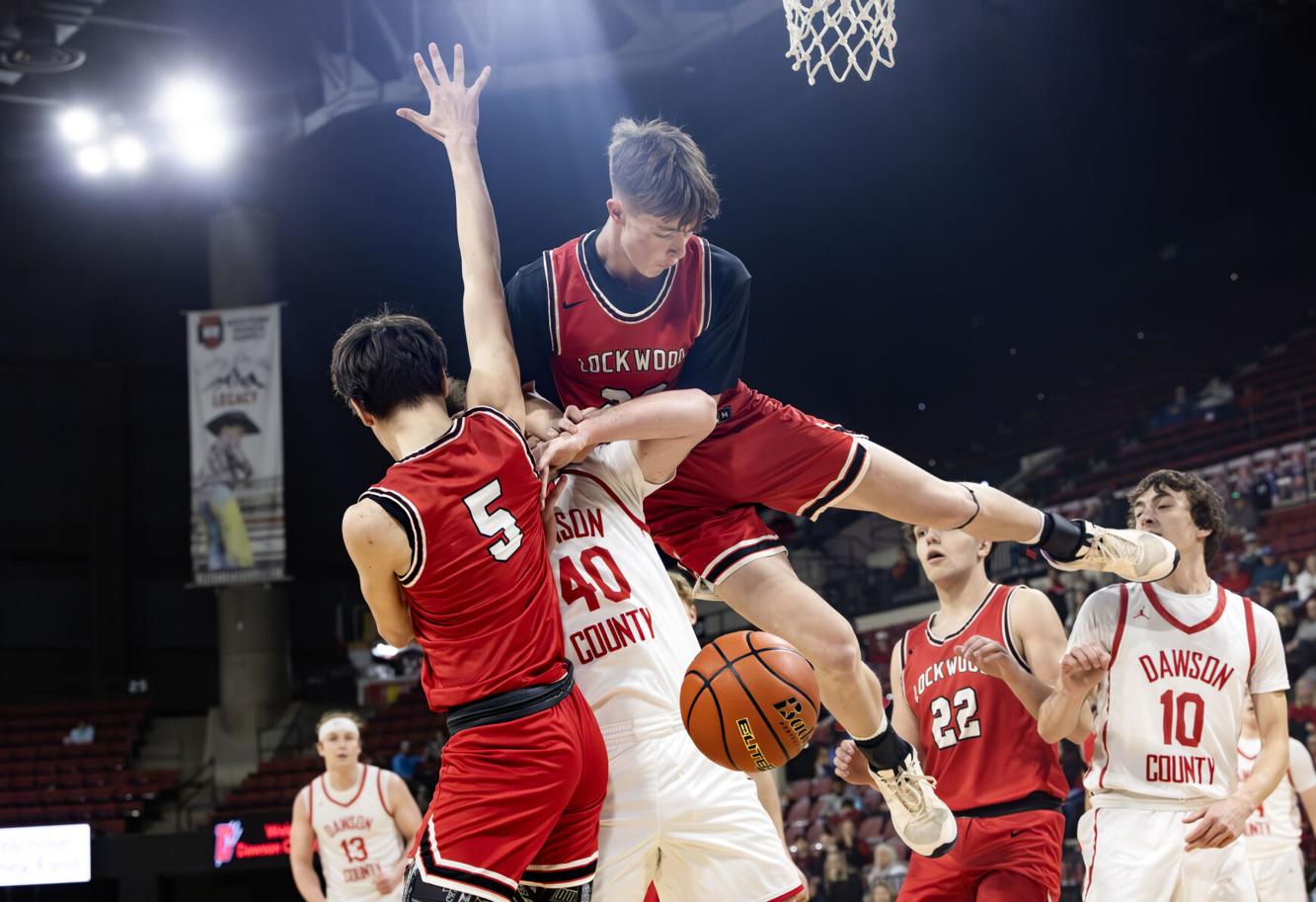 Lockwood basketball vs. Glendive at Eastern A Divisional