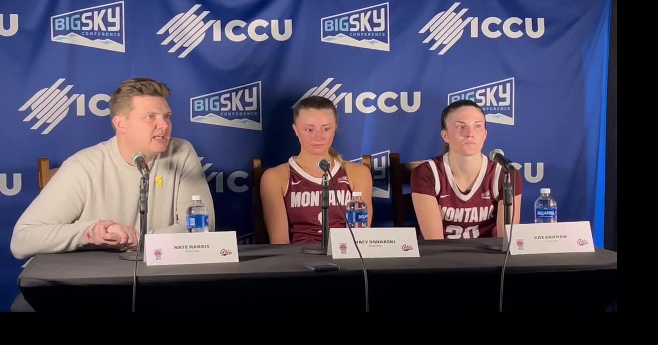 Montana's Nate Harris, Macy Donarski, Rae Ehrman on loss to Montana State