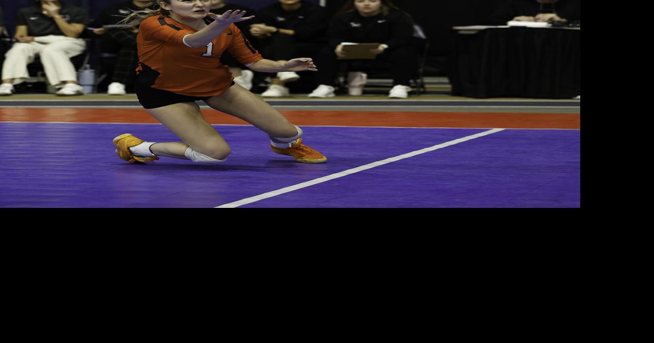 Montana class AA state volleyball tournament day 1