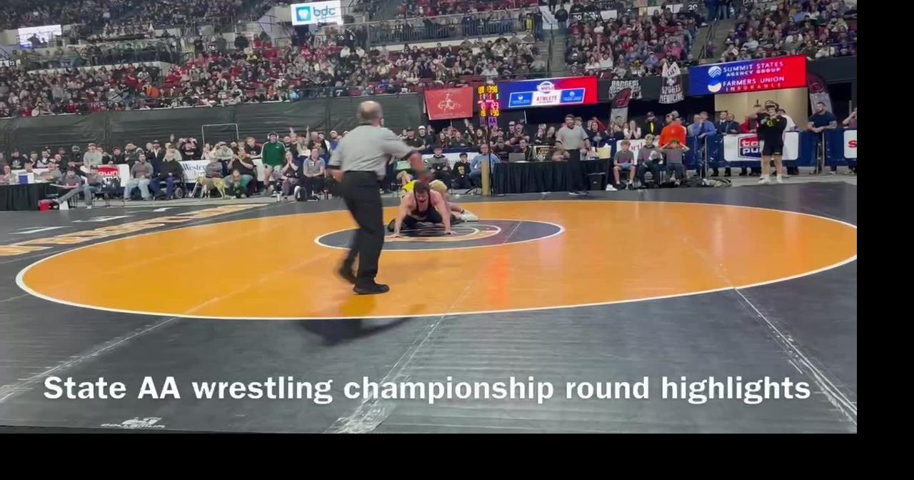 2026 Montana State AA wrestling championship round highlights