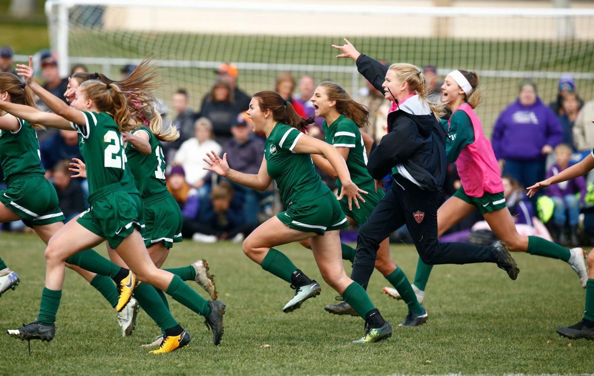 Billings Central girls soccer returns to the top with shootout