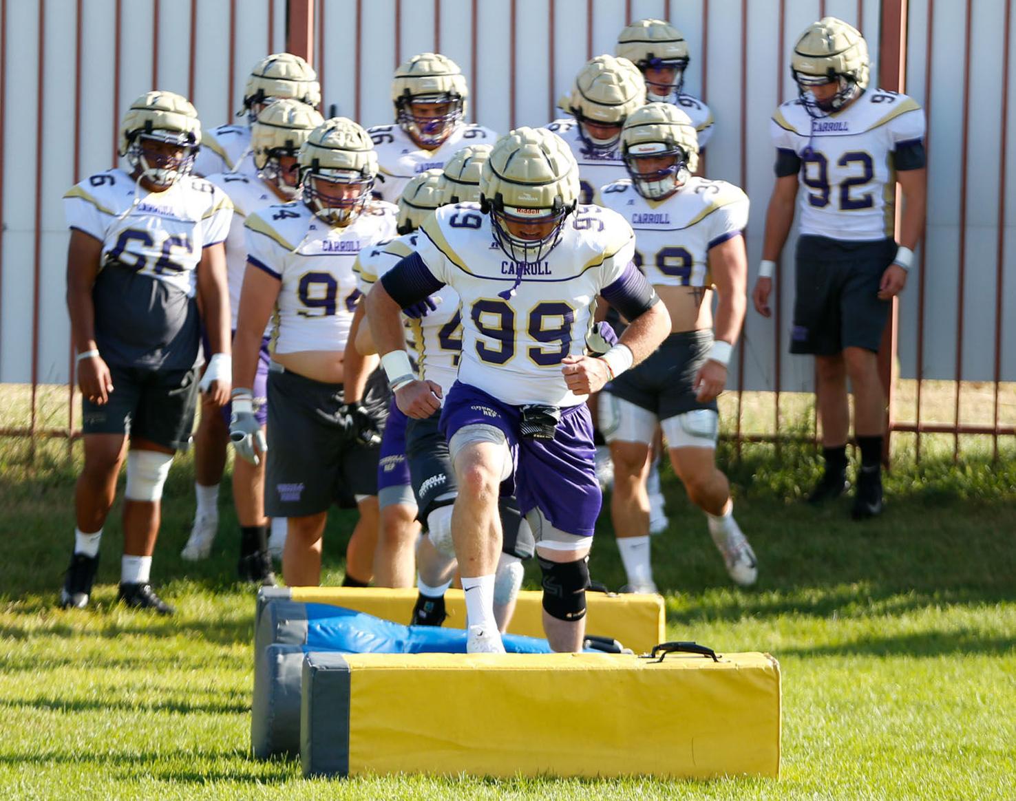 Experience defines Carroll College football's linebackers, defensive