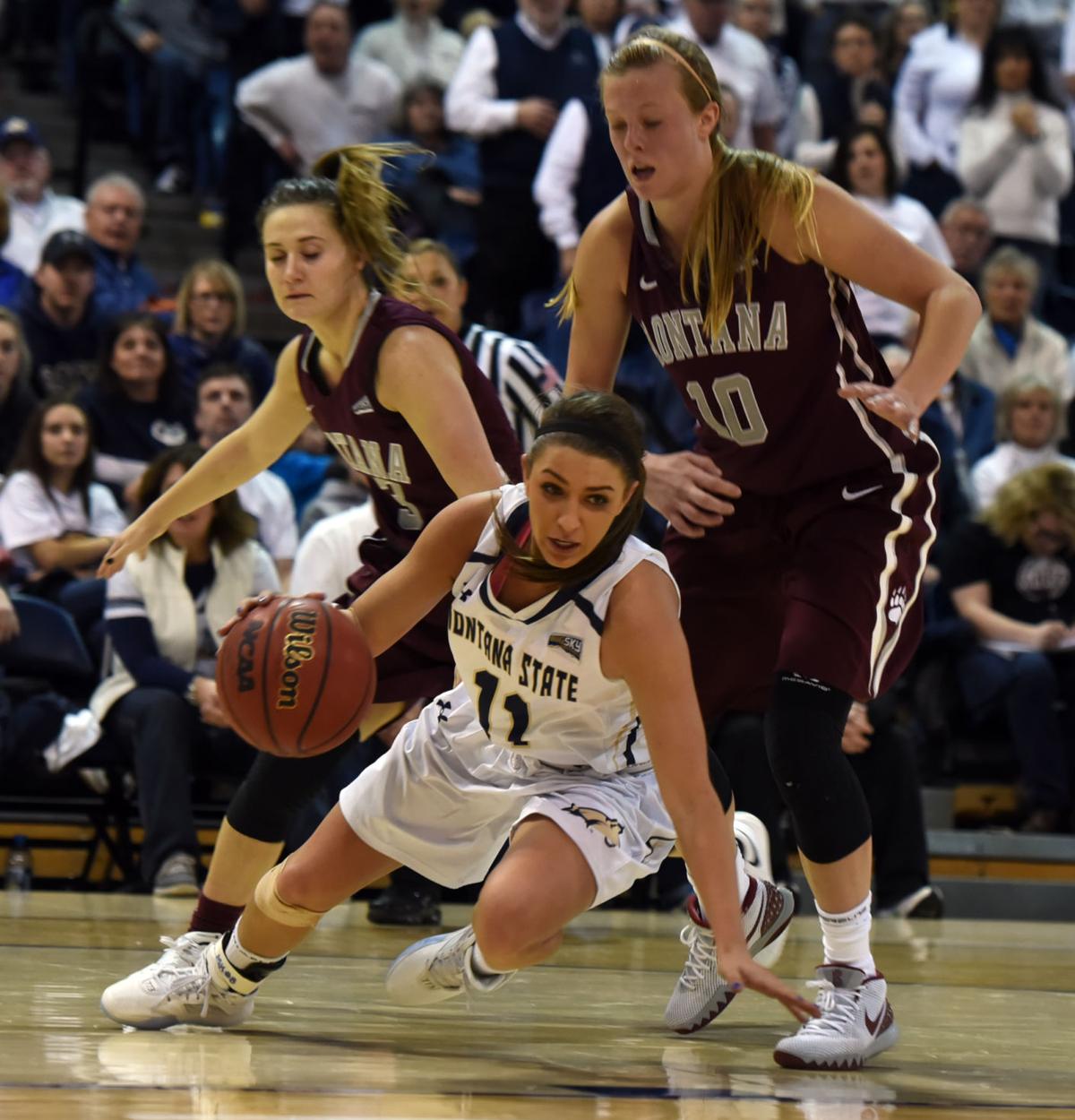 Photos Montana vs Montana State Womens' Basketball UM Grizzlies