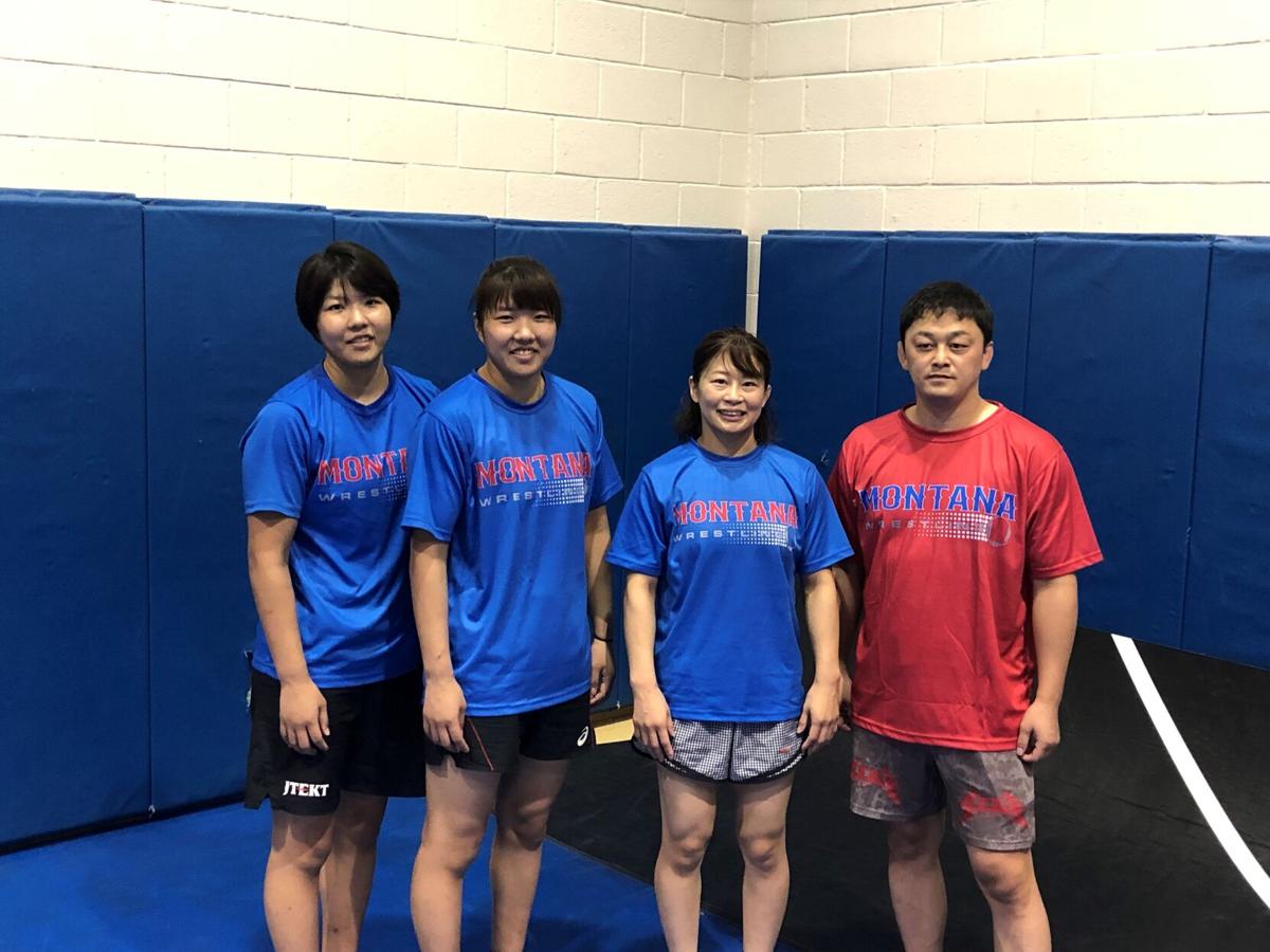 Japanese wrestling camp clinicians