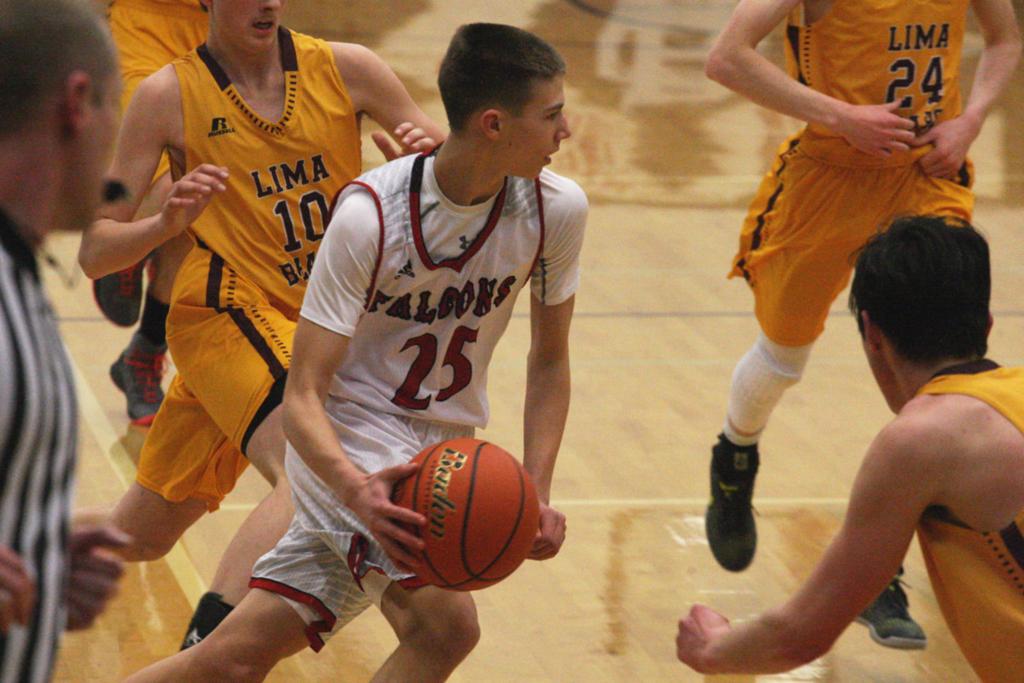 Twin Bridges Boys Playing Focused Start 12c District Tournament