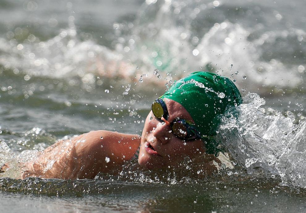 Photos Swimmers compete in the Big Sky State Games openwater swim